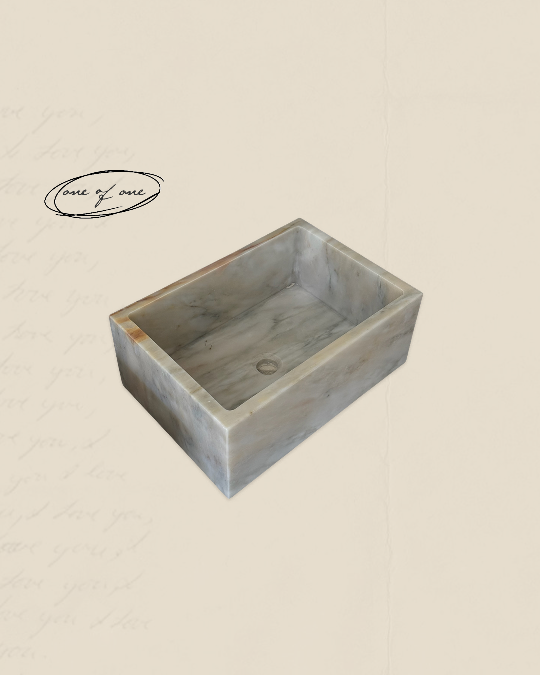 Rectangular Marble Sink