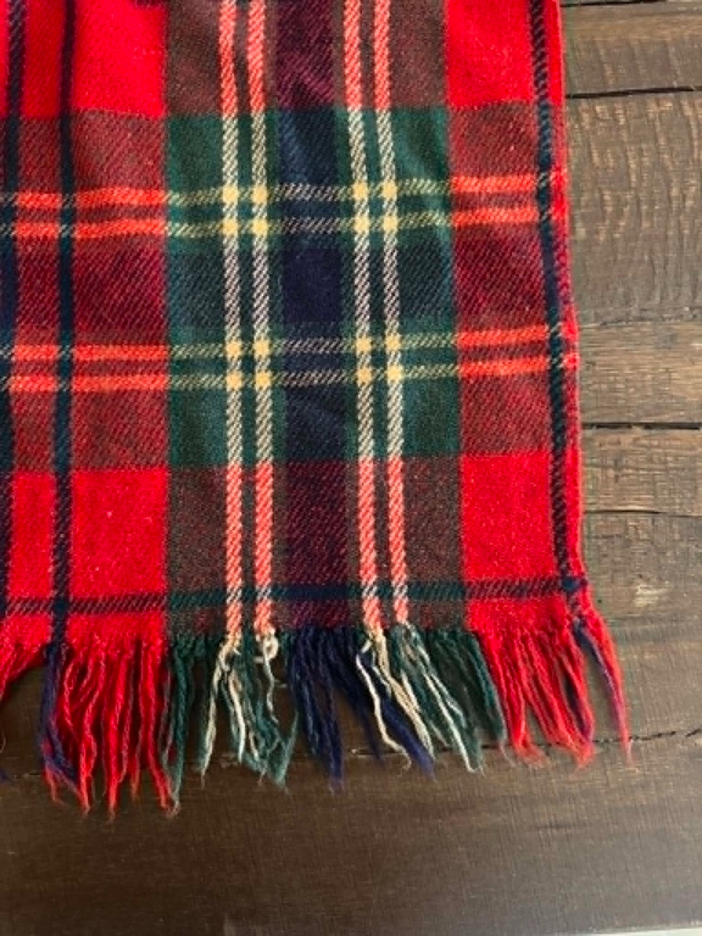 Plaid Blanket - Red