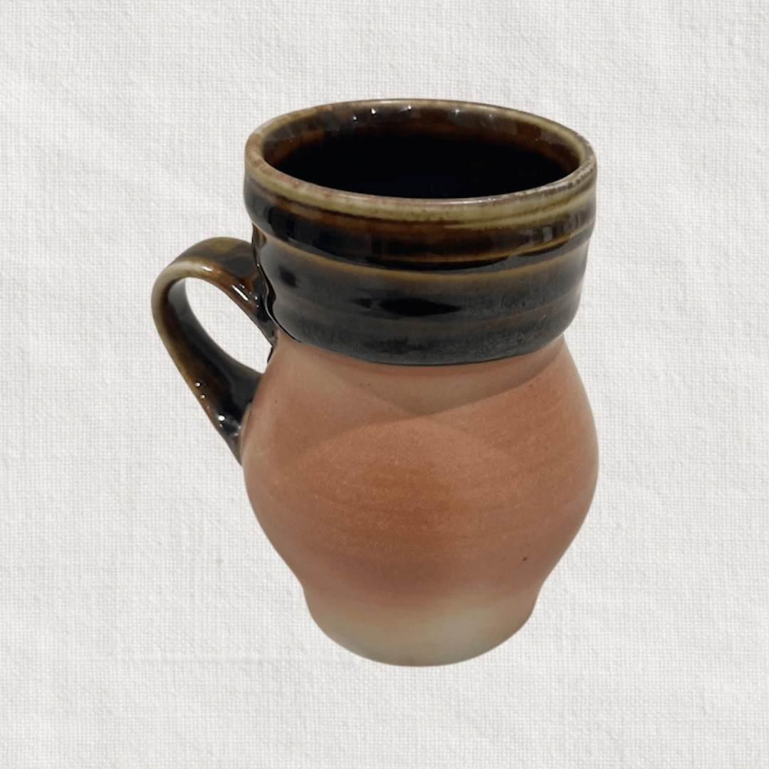 Brown & Coral Mug