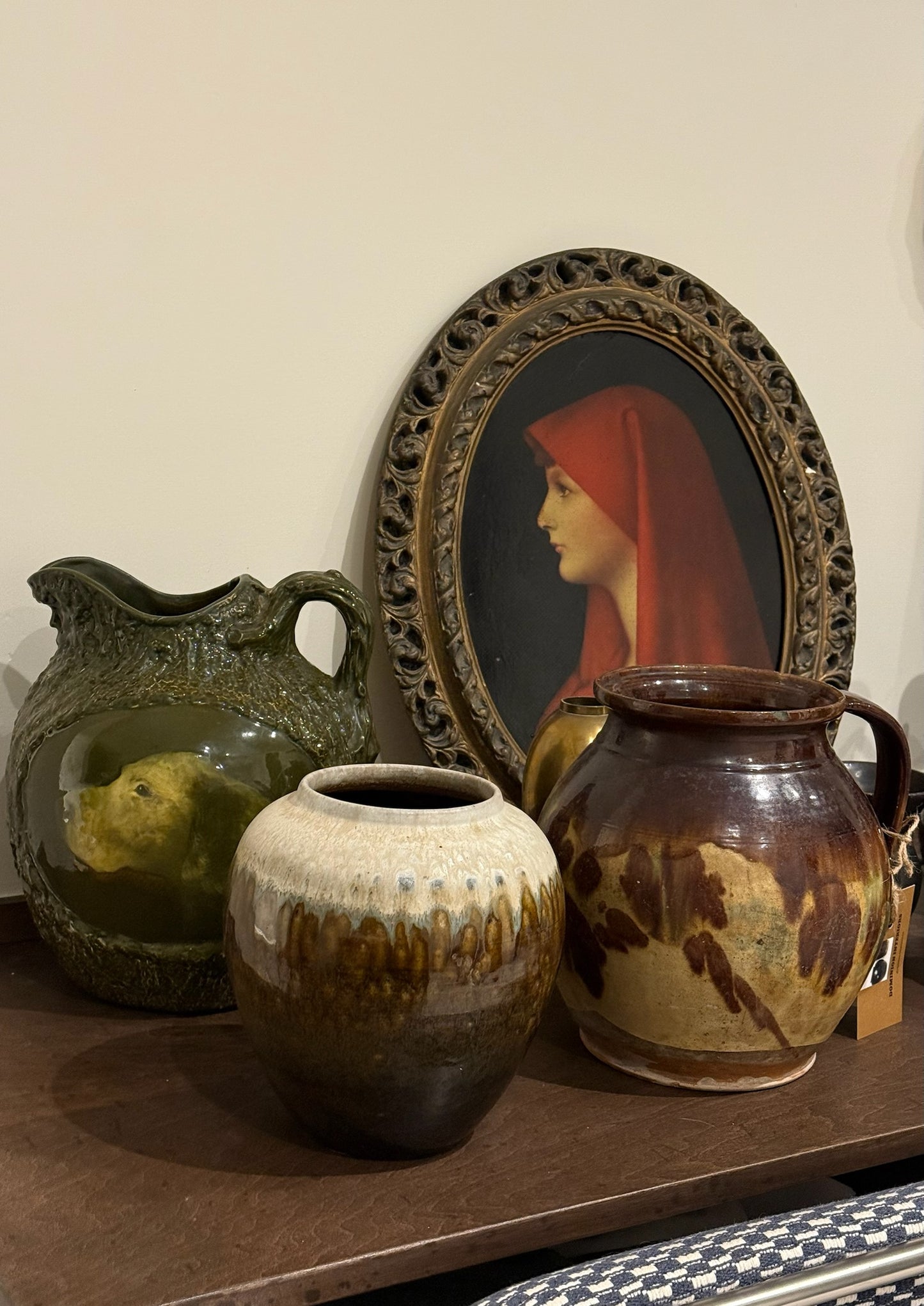 St. Fabiola The Red Nun Framed Art