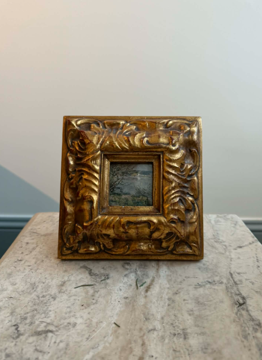Miniature Gilt Framed Landscape