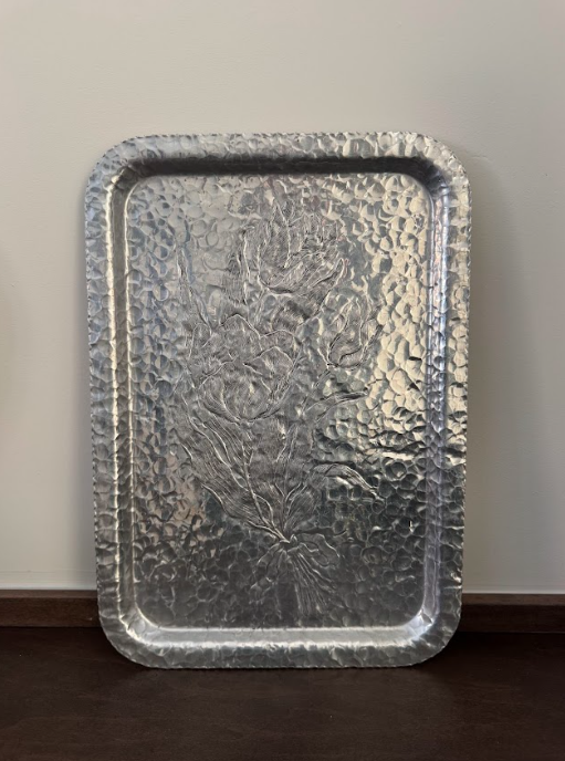Mid-Century Aluminum Tray