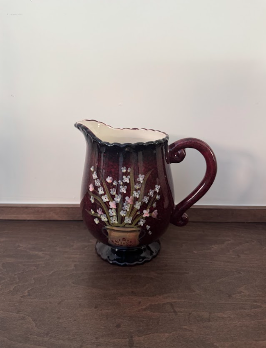 Handpainted Pitcher
