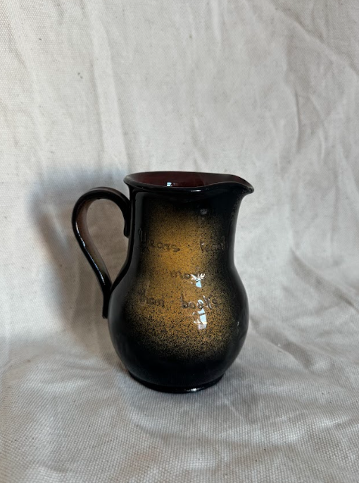Torquay Pottery Motto Ware Pitcher