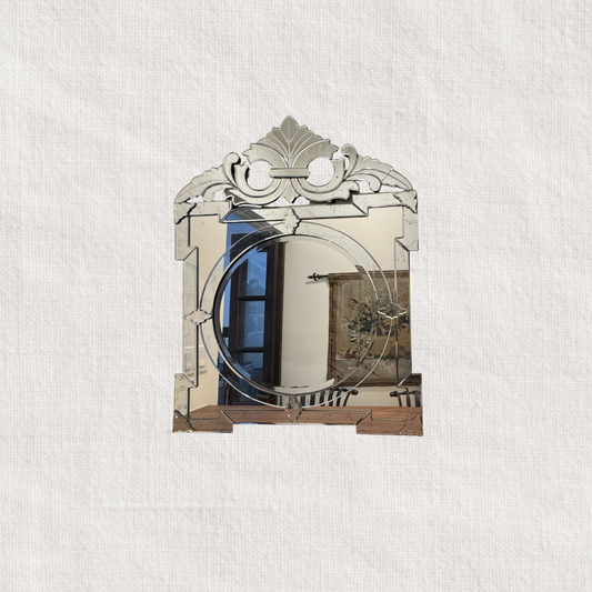 Aged Vintage Wall Mirror