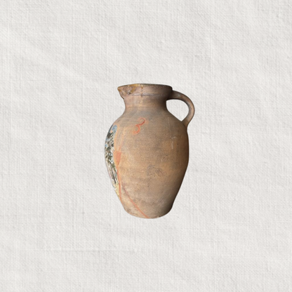 Generations Painted by "Grandma" Rough Glazed Vase