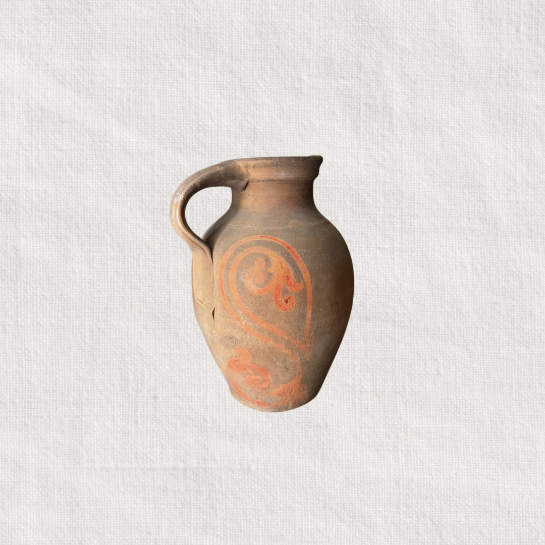 Generations Painted by "Grandma" Rough Glazed Vase