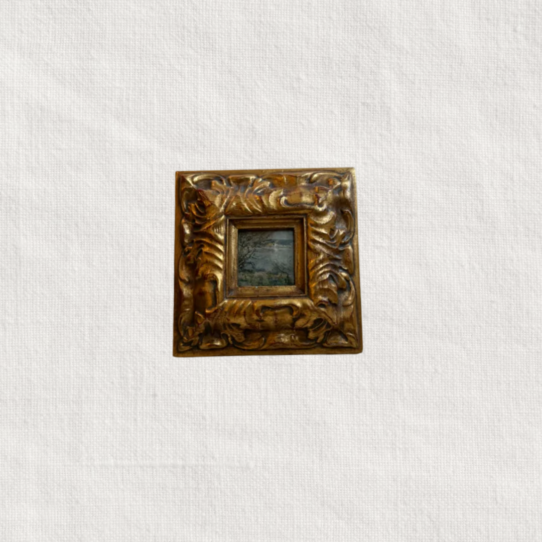 Miniature Gilt Framed Landscape