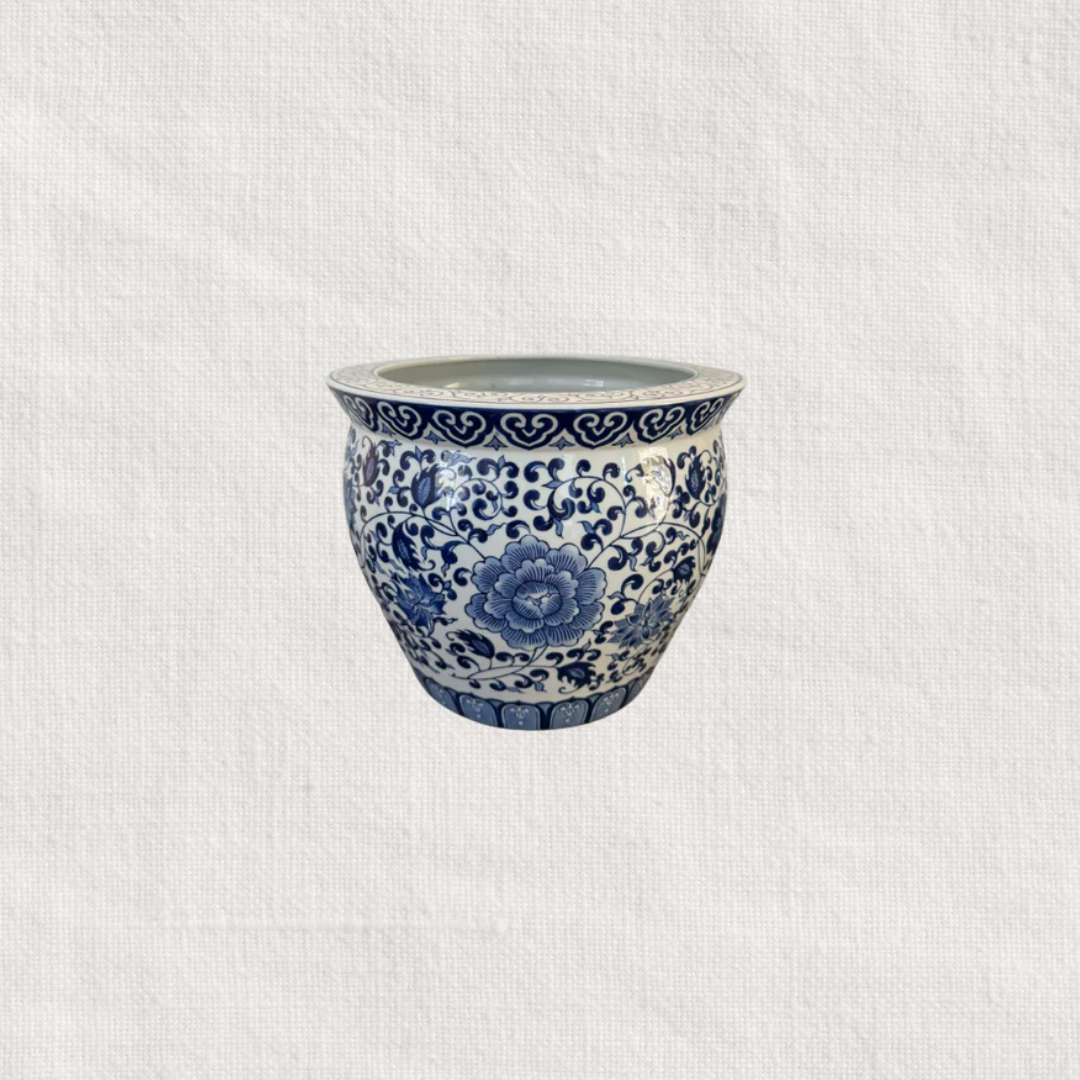Blue and White Pot
