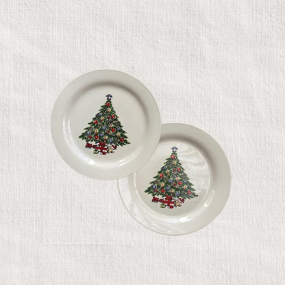 Christmas Plates (Set of 2)