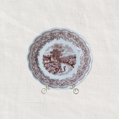 Swiss Landscape Large Dinner Plates - Italy (Set of 4)