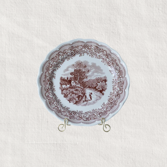 Swiss Landscape Large Dinner Plates - Italy (Set of 4)