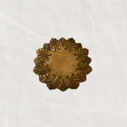 Vintage Brass Jewelry Tray