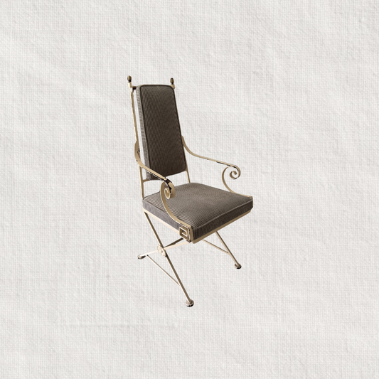 Vintage Iron Arm Chair