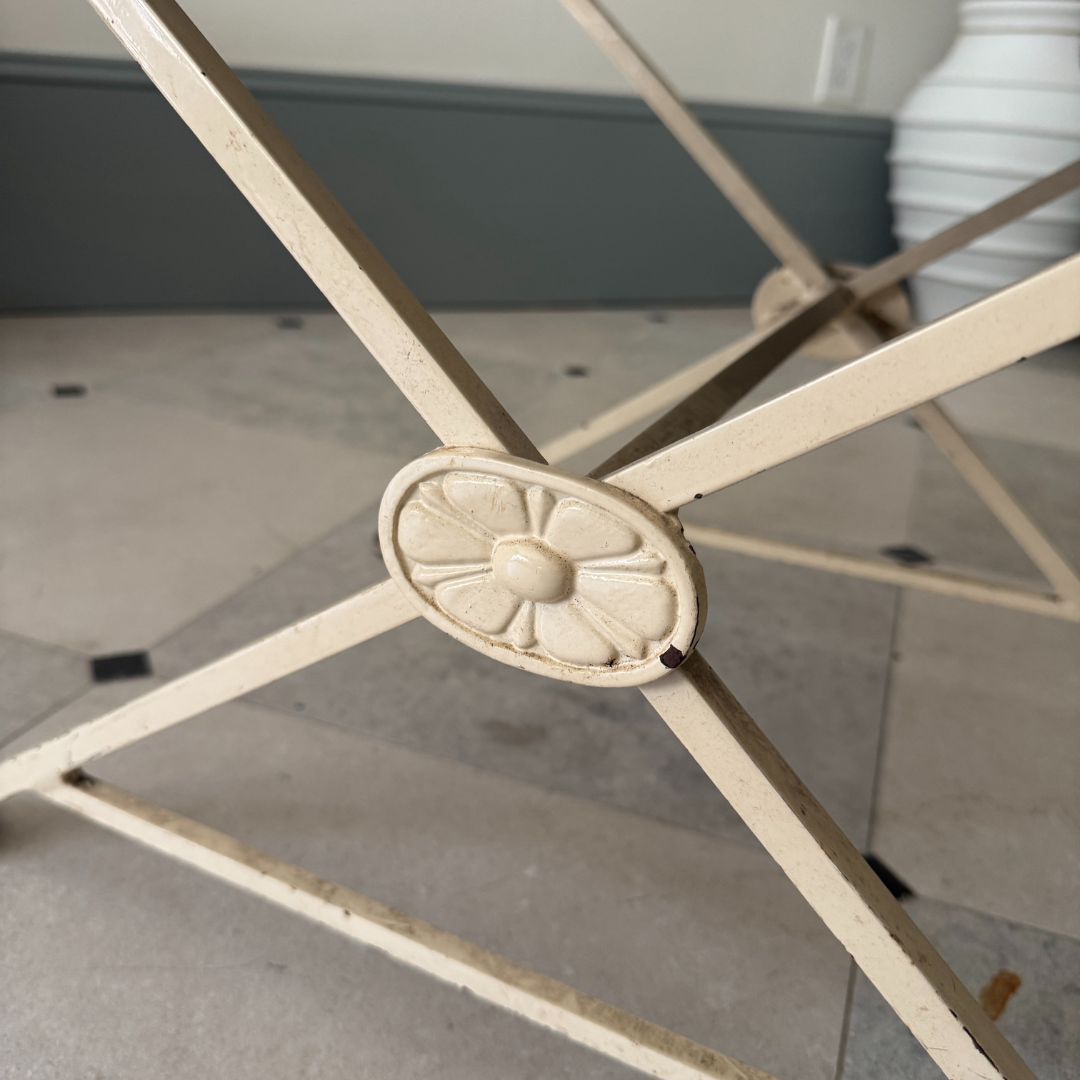 Vintage Iron Arm Chair