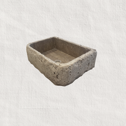 Sylvie Travertine Sink Large