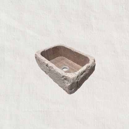 Sylvie Travertine Sink Small
