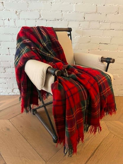Plaid Blanket - Red