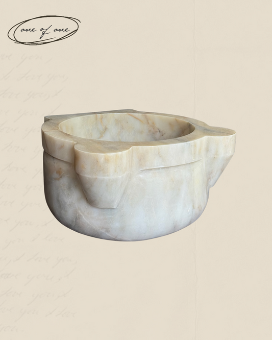 Calacatta Golden Stone Sink - Cat Ears