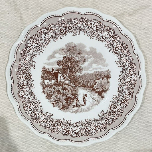 Swiss Landscape Large Dinner Plates - Italy (Set of 4)