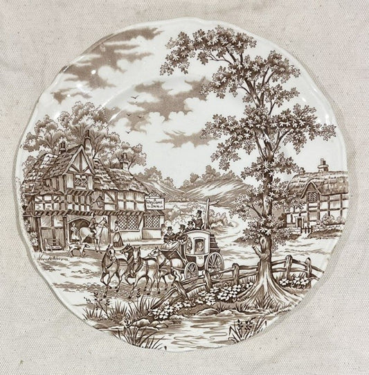 Alfred Meakin Plates - Staffordshire, England (Set of 2)