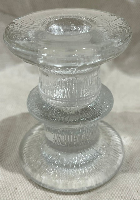 Glass Candle Holders (set of 3)