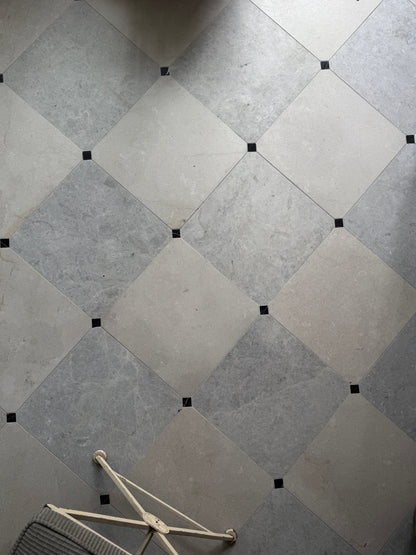 Checkered Marble Flooring