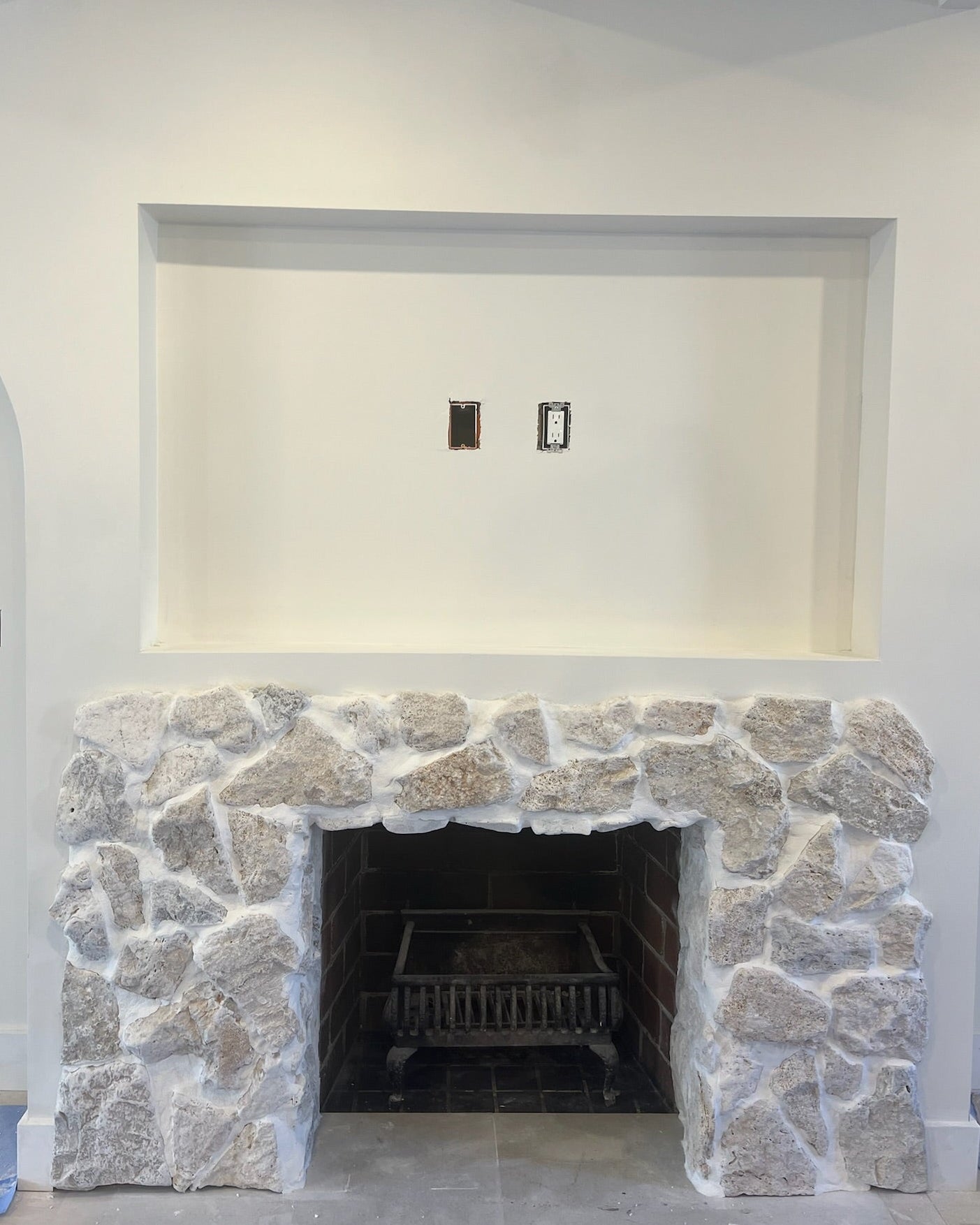 Travertine Tumbled Wall Stone