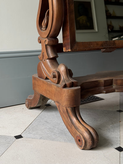 Antique Full-Body Floor Mirror