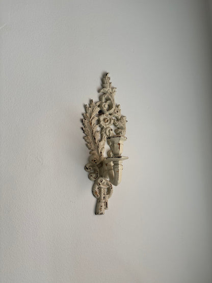 Metal Candle Sconces - Set of 2