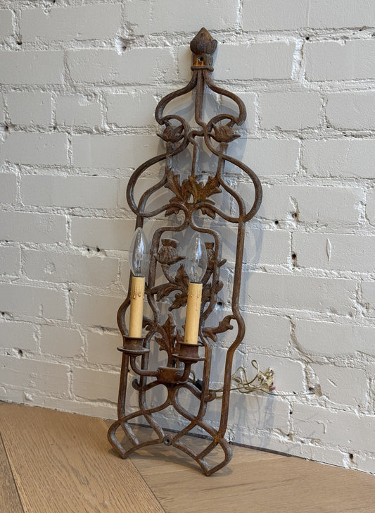 Decorative Metal Wall Sconce