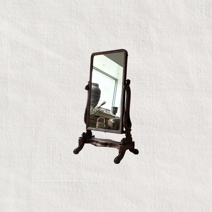 Antique Full-Body Floor Mirror