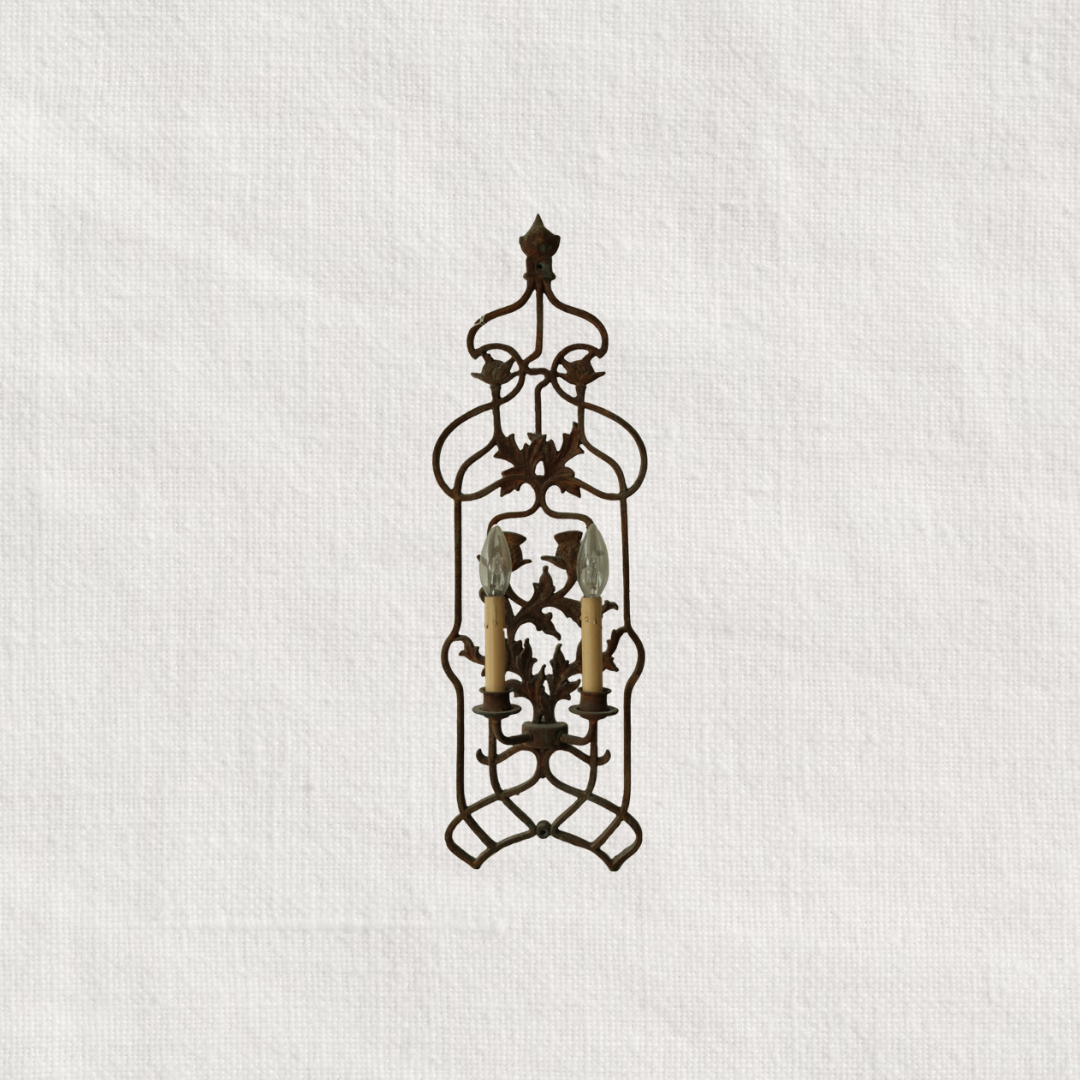Decorative Metal Wall Sconce