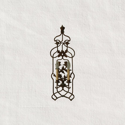 Decorative Metal Wall Sconce