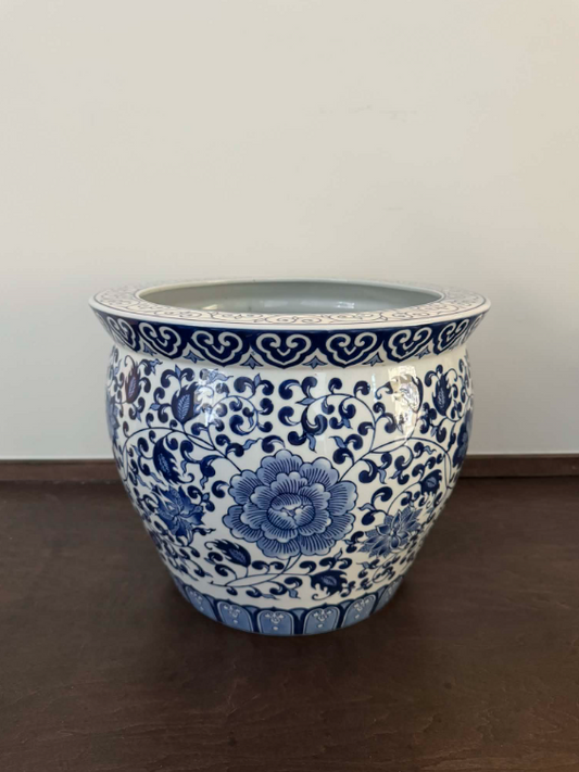Blue and White Pot