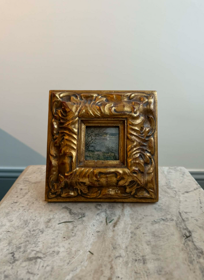 Miniature Gilt Framed Landscape
