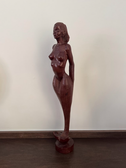 Carved Mermaid - Made in Cuba
