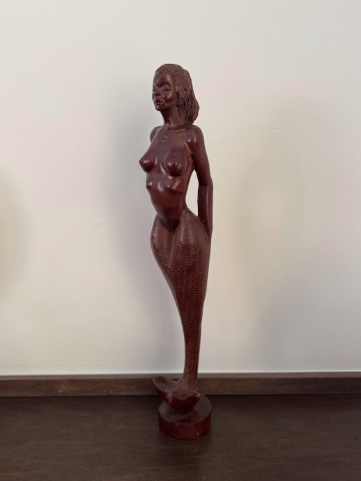 Carved Mermaid - Made in Cuba