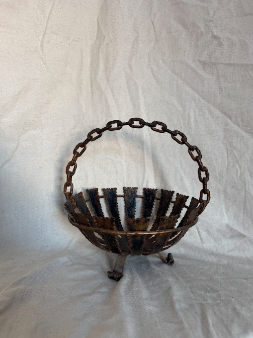 Handmade Metal Basket