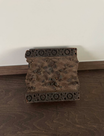 Antique Fabric Printing Stamp - India