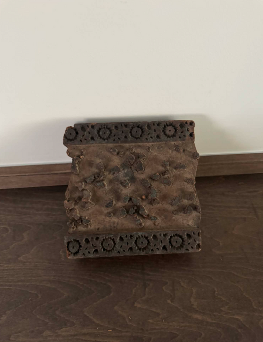Antique Fabric Printing Stamp - India