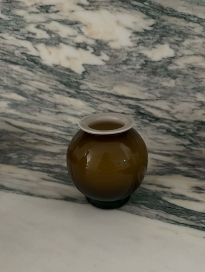 70's Mod Glass Vase