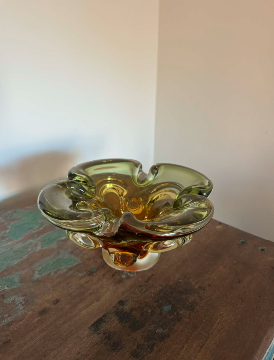 Vintage Canadian Glass Bowl