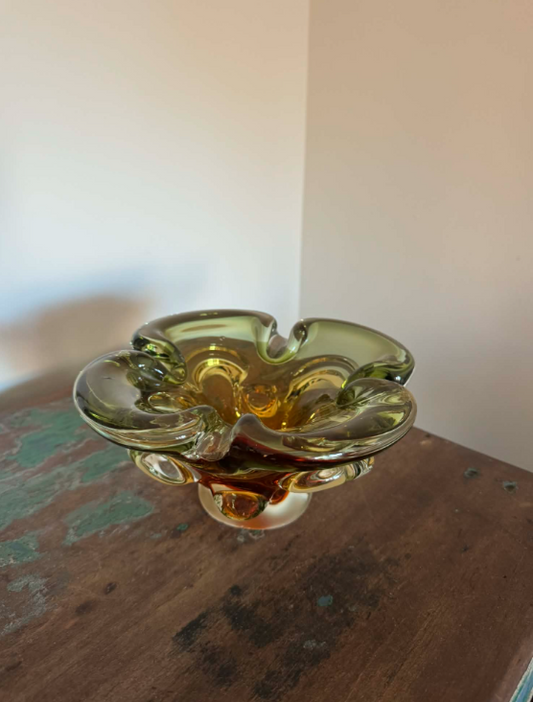 Vintage Canadian Glass Bowl