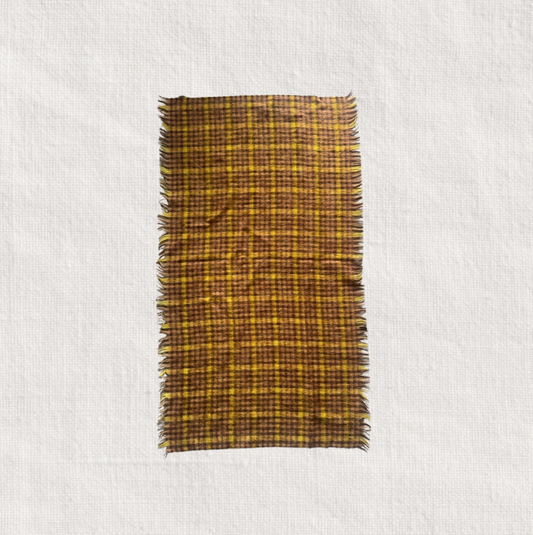 Plaid Blanket - Yellow