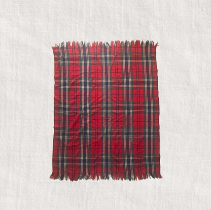 Plaid Blanket - Red