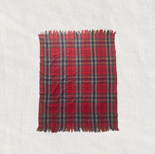 Plaid Blanket - Red