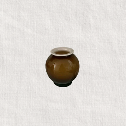 70's Mod Glass Vase