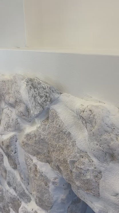 Travertine Tumbled Wall Stone