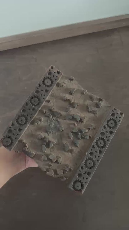 Antique Fabric Printing Stamp - India